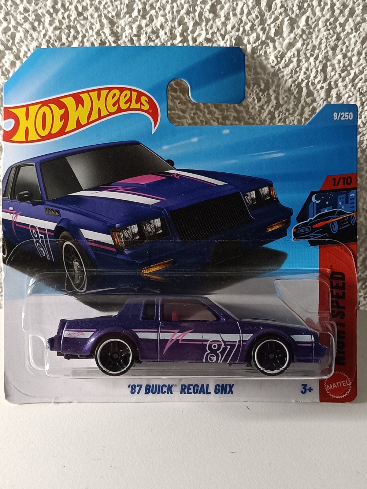 Hot Wheels '87 Buick Regal GNX - Night Speed 9/250, Ophalen of Verzenden, Nieuw