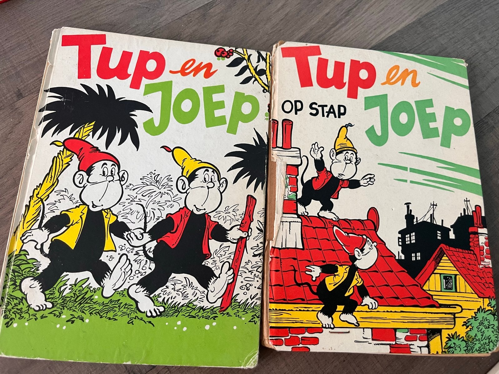 Vintage kinderboeken: Tuppen Joep & Klik en Klak, Ophalen, Gelezen, Sprookjes