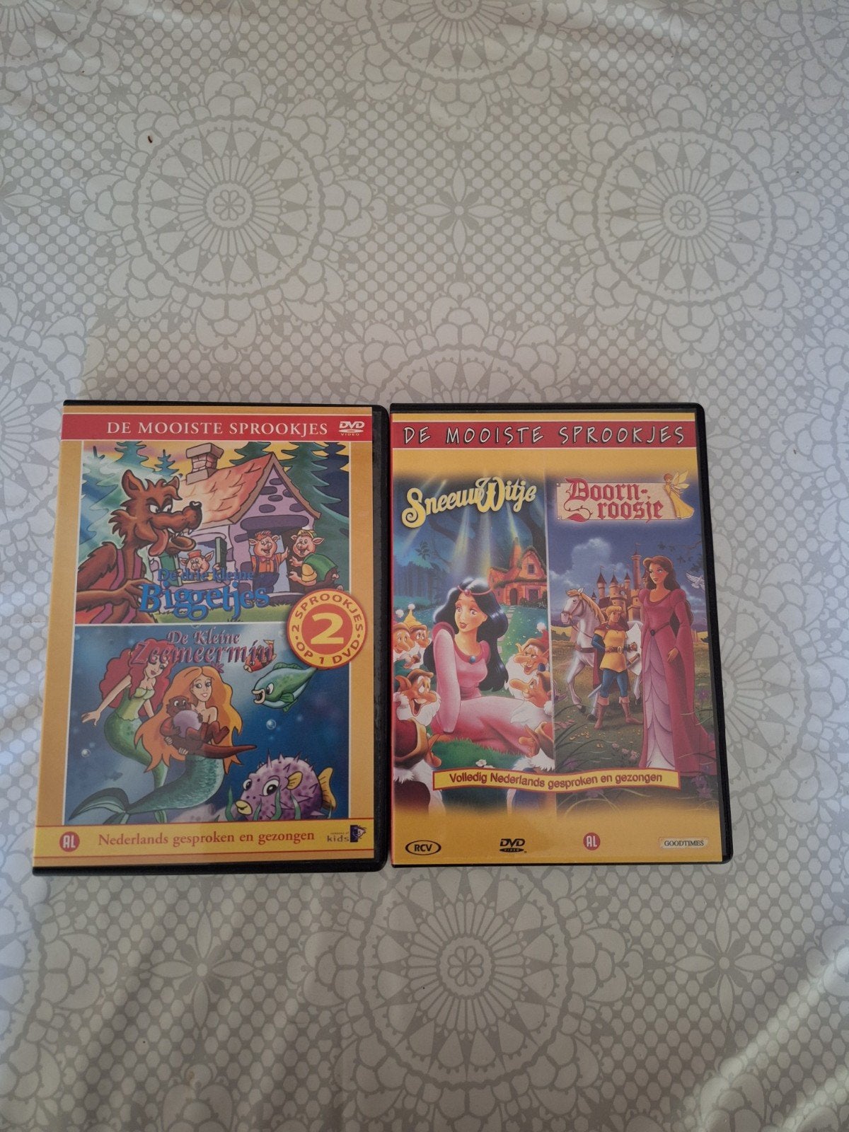 Kinder dvd €1.50 per stuk, Alle leeftijden, Ophalen, Zo goed als nieuw