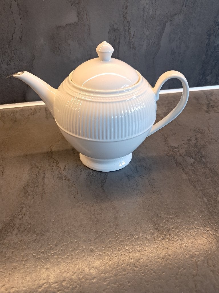 wedgwood windsor theepot, Huis en Inrichting, Keuken | Servies, Ophalen, Gebruikt, Klassiek, Theepot