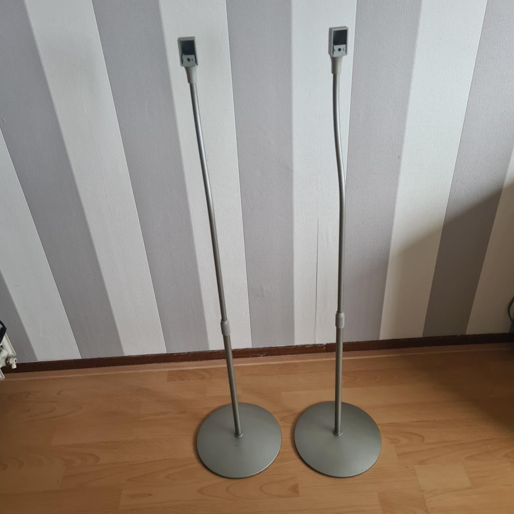 Speaker standaarden (2 stuks), Audio, Tv en Foto, Luidsprekers, Gebruikt, Overige typen, Minder dan 60 watt, Ophalen