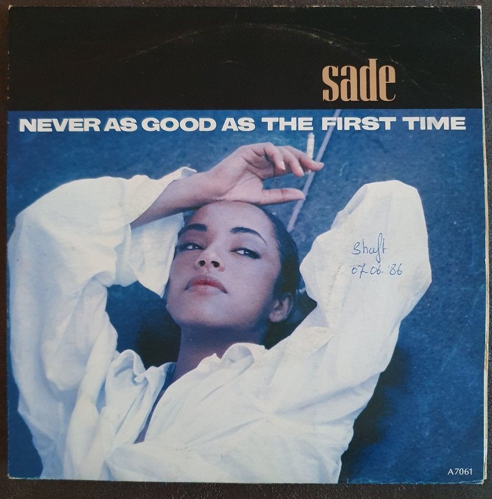 Sade - Never As Good Then The First Time, Verzenden, 7 inch, Zo goed als nieuw, Beschermende buitenhoes