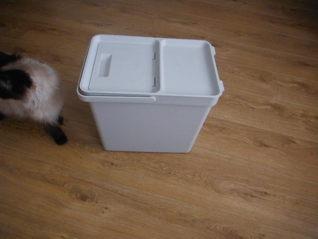 voedselcontainer, Ophalen, Hond