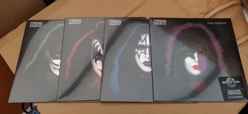 Lp Kiss kissteria 4 x solo album set, Ophalen of Verzenden, Nieuw in verpakking