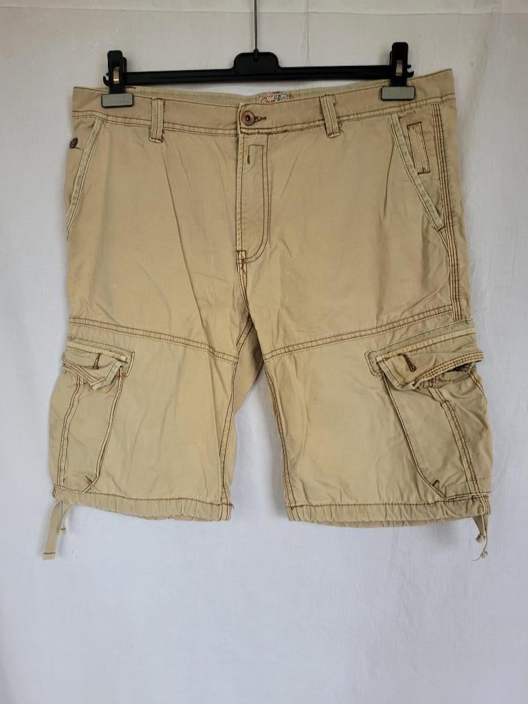 Stoere cargo short mt XL 55 Stage, Kleding | Heren, ., Zwart, Maat 56/58 (XL), Ophalen of Verzenden
