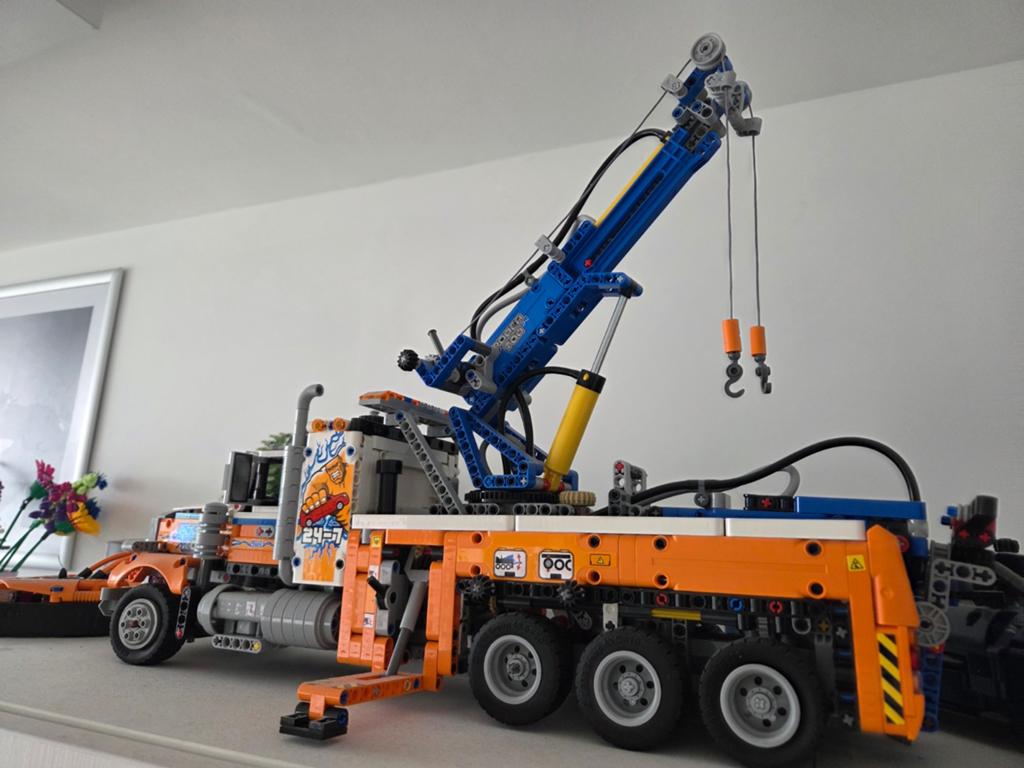 LEGO Technic 42128 Robuuste Sleepwagen - Zonder doos, Ophalen, Zo goed als nieuw, Overige merken