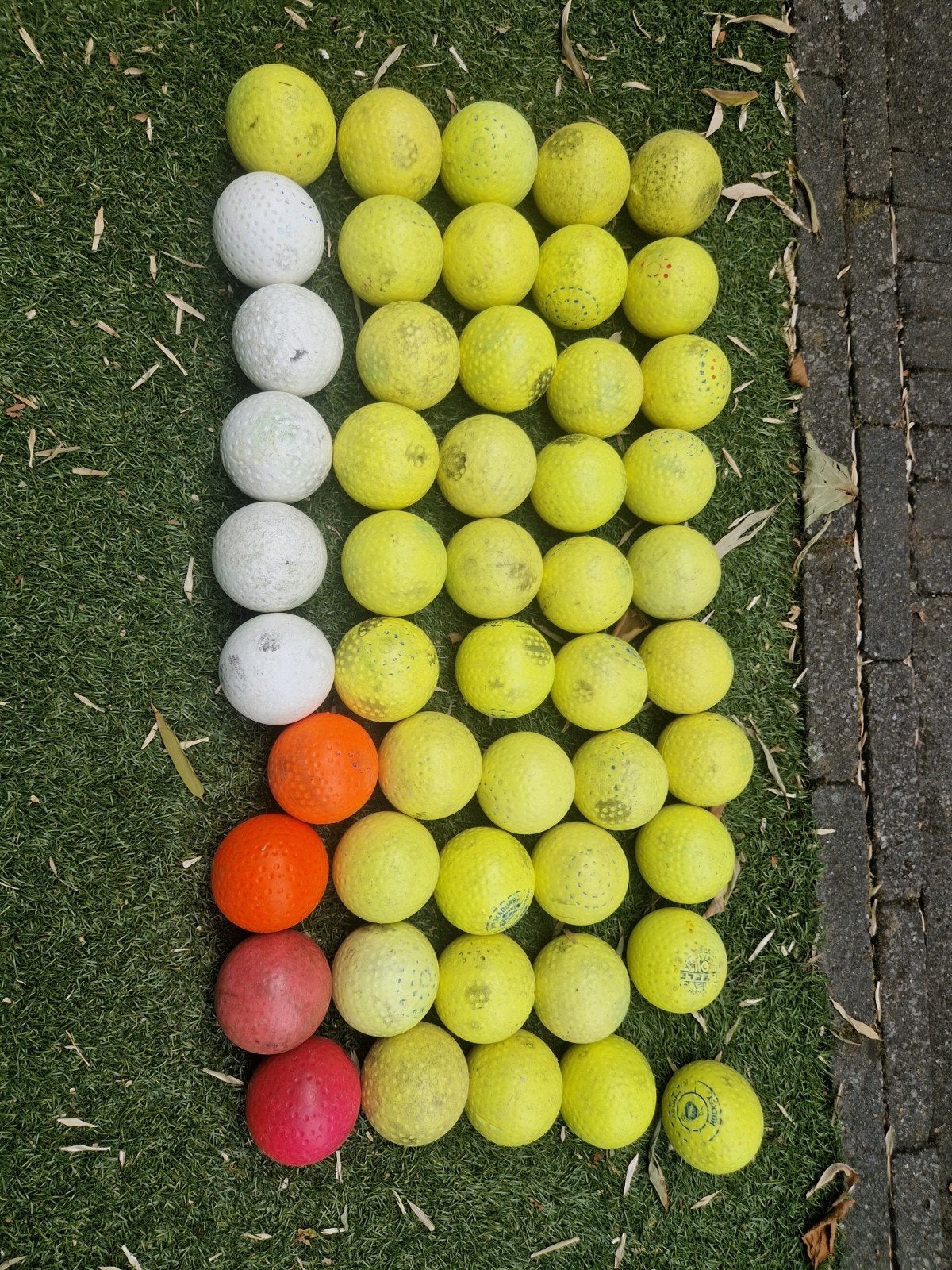 50 kooka hockeyballen, Sport en Fitness, Ophalen of Verzenden, Gebruikt, Bal