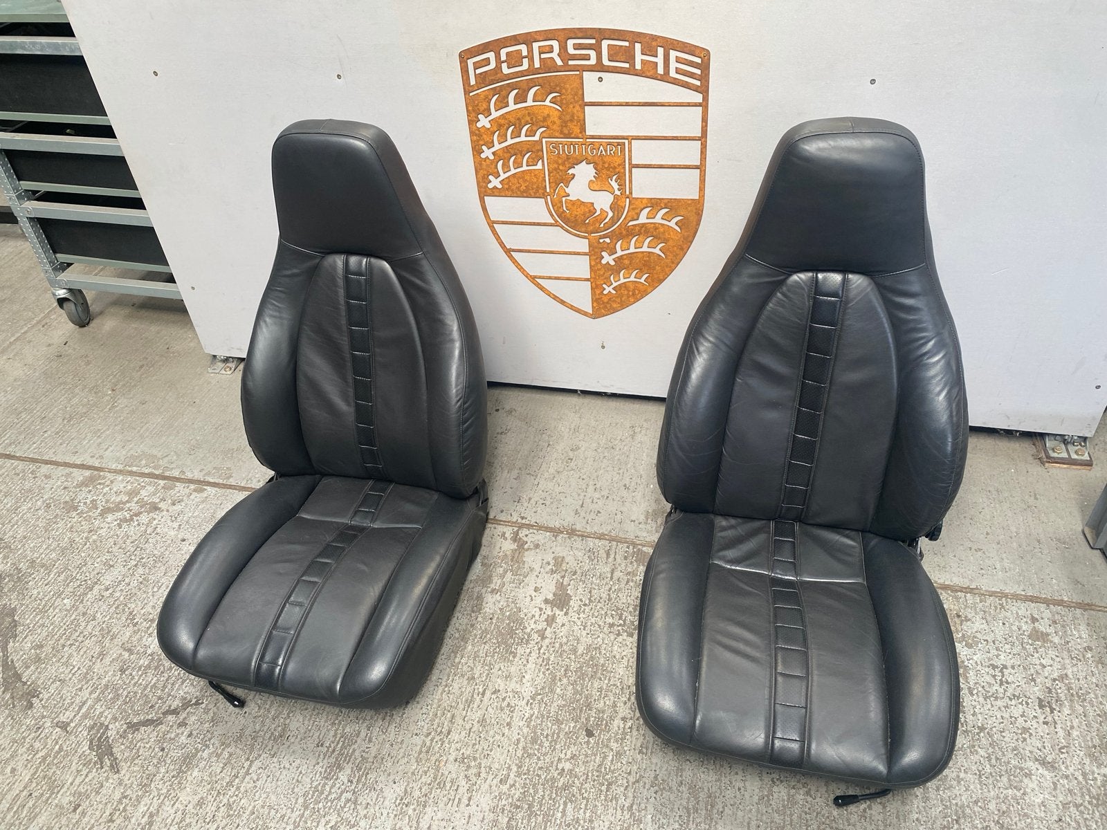 Porsche 911 G model en 964 stoelenset, Auto-onderdelen, Interieur en Bekleding, Ophalen, Gebruikt, Porsche