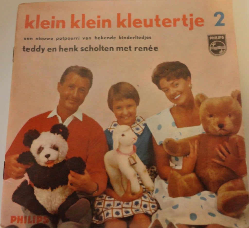 Teddy en Henk Scholten met Renee > Klein klein kleuterje -2, Ophalen of Verzenden, Zo goed als nieuw, 7 inch, Nederlandstalig