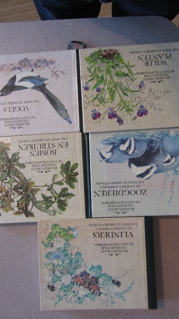 7 veldgidsen Readers Digest, Boeken, Ophalen of Verzenden, Zo goed als nieuw, Natuur algemeen