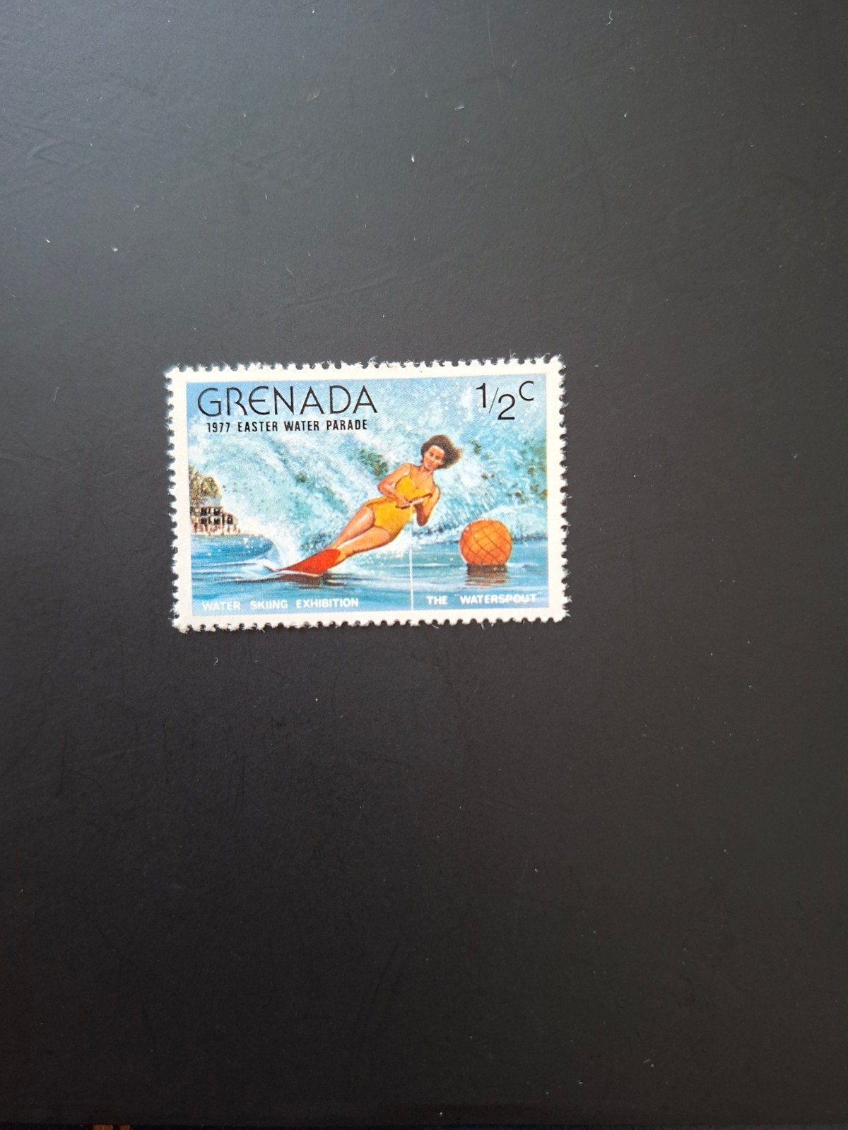 Grenada. Waterskiën.  Postfris., Ophalen of Verzenden, Sport