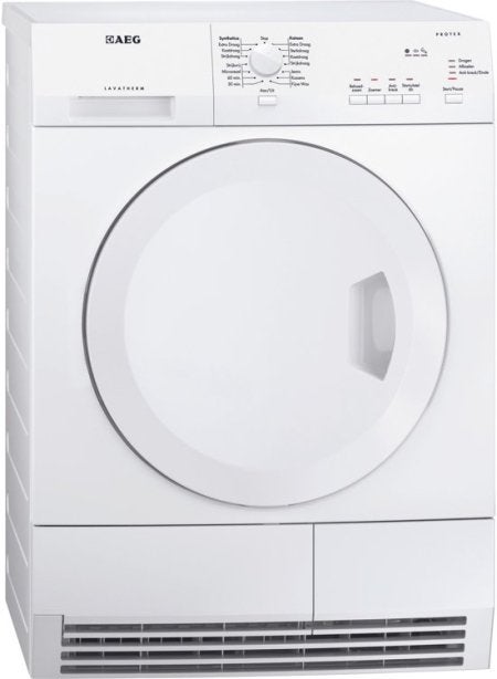 TEAB - AEG T5127AC Condensdroger - Defect Warmte-element, Witgoed en Apparatuur, Wasdrogers, Ophalen, 6 tot 8 kg, Voorlader, Niet werkend