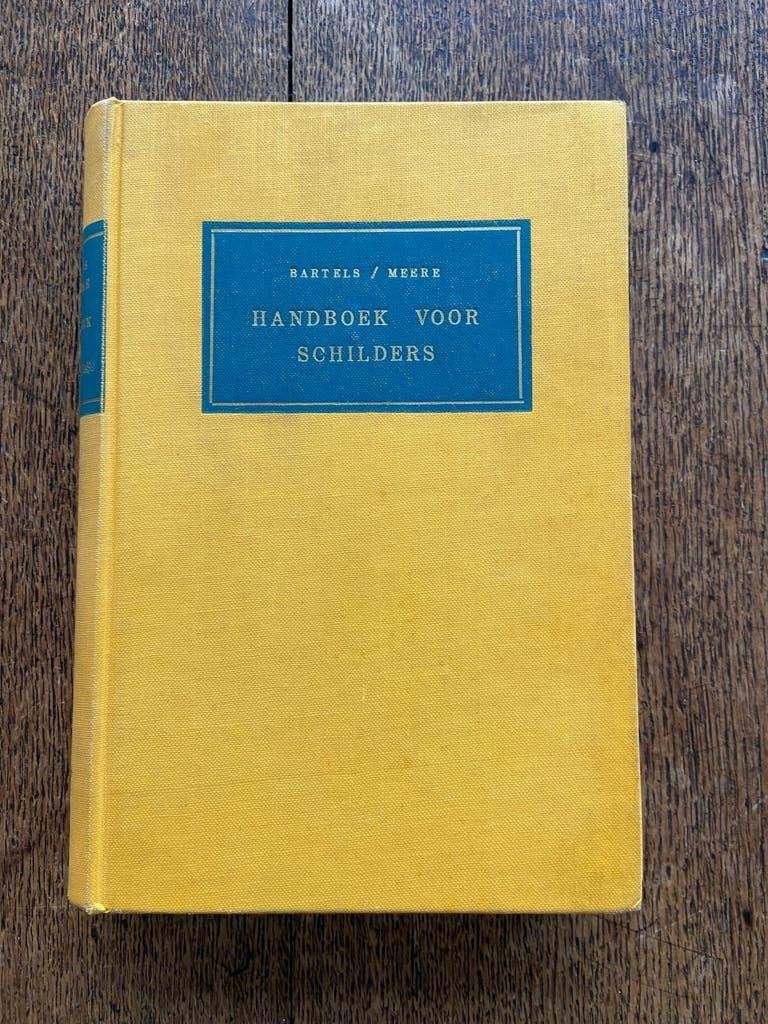 Handboek voor schilders oude schilderstechnieken letteren, Ophalen of Verzenden, Zo goed als nieuw, Schilder- en Tekenkunst