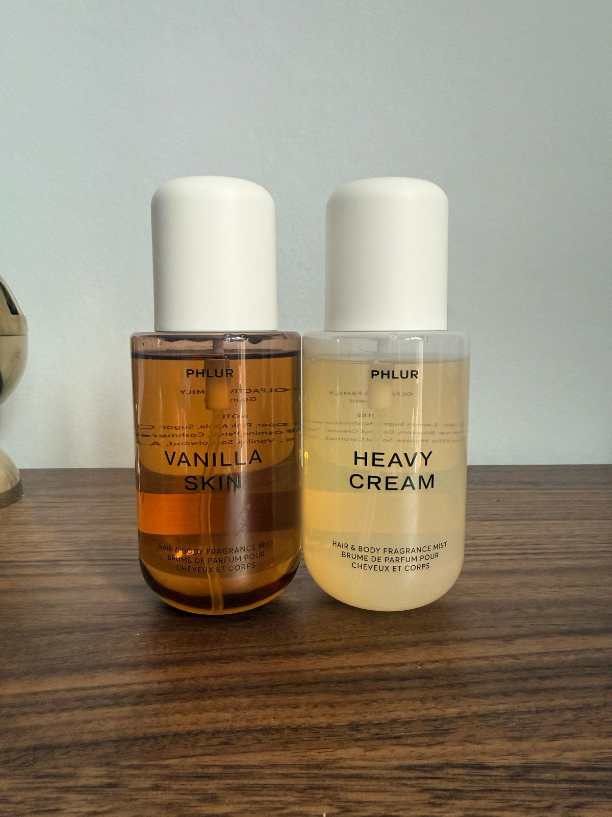 PHLUR Hair & Body Fragrance Mist - Vanilla Skin & Heavy Crea, Ophalen of Verzenden, Zo goed als nieuw