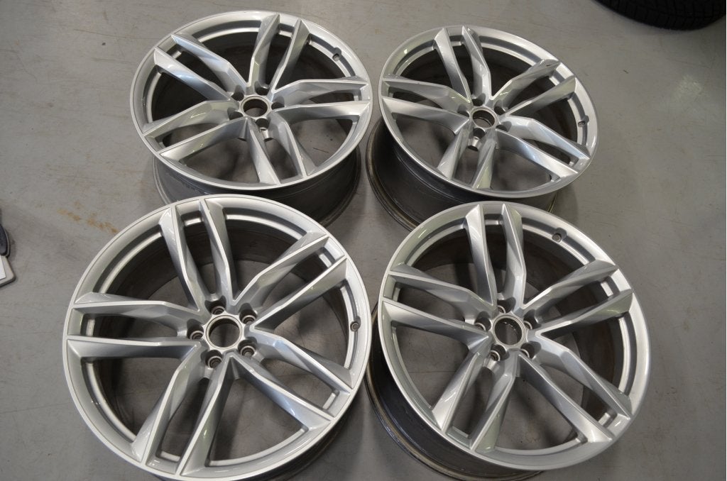 21" Originele Audi RS6 5x112 ET25 Velgen, Niet ingevuld, Gebruikt, Velg(en), Niet ingevuld