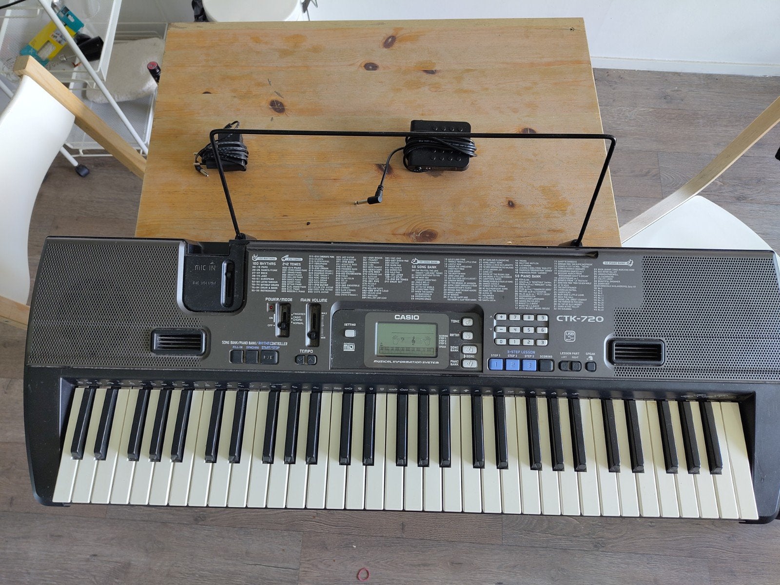 Casio CTK-720, Muziek en Instrumenten, Keyboards, Ophalen, Gebruikt, 61 toetsen, Casio