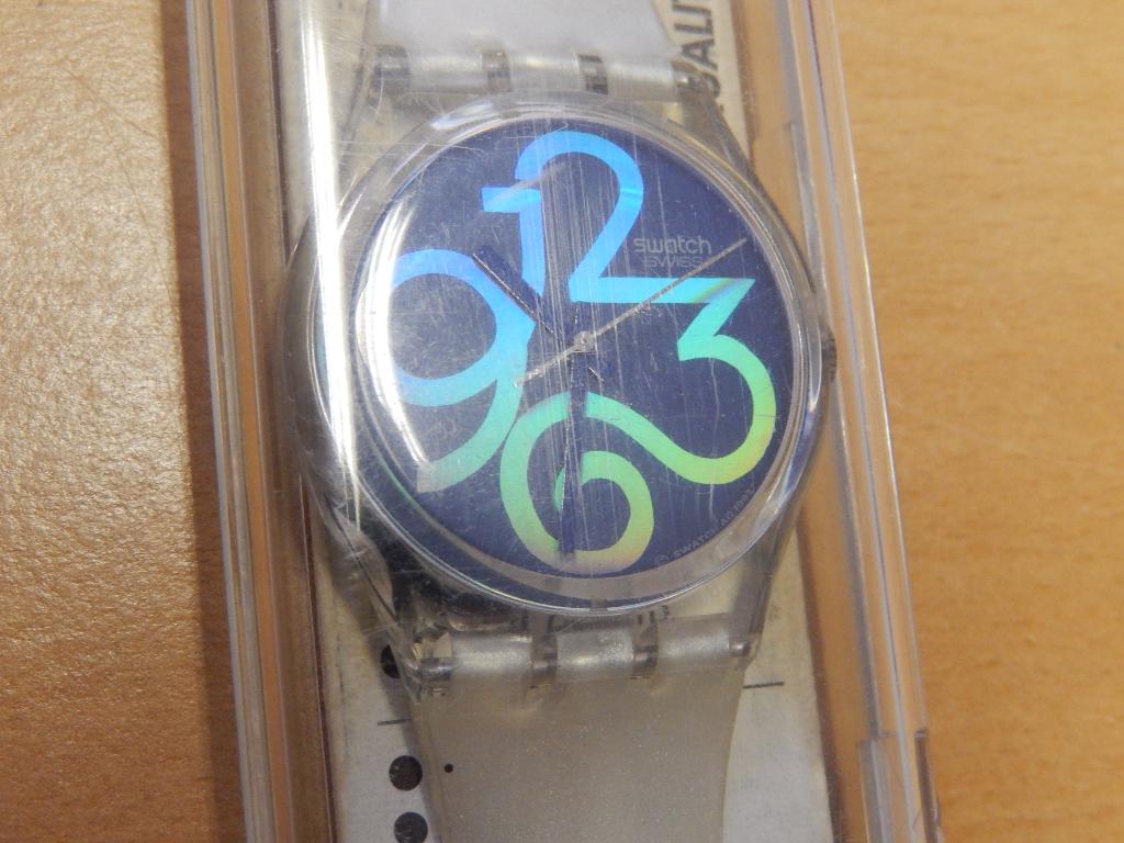swatch polshorloge 1993 collector GK 171 Vintage wristwatch, Ophalen of Verzenden, Nieuw, Gebruiksvoorwerp