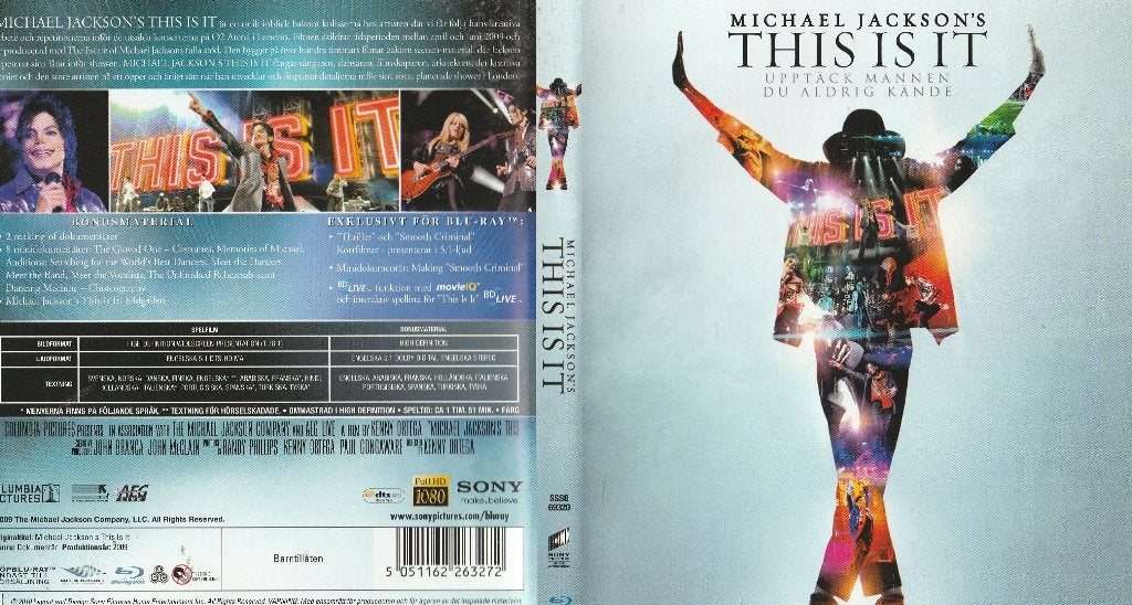 This is it michael jackson blu ray ( engels ), Ophalen of Verzenden, Zo goed als nieuw, Muziek en Concerten