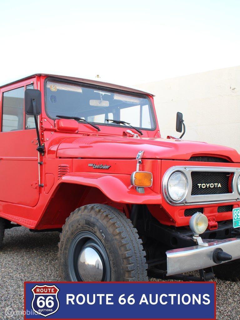 Toyota Land Cruiser FJ40 | 1978 | Route 66 Auctions, Auto's, Oldtimers, Bedrijf, Te koop, Toyota, Benzine, Overige carrosserieën