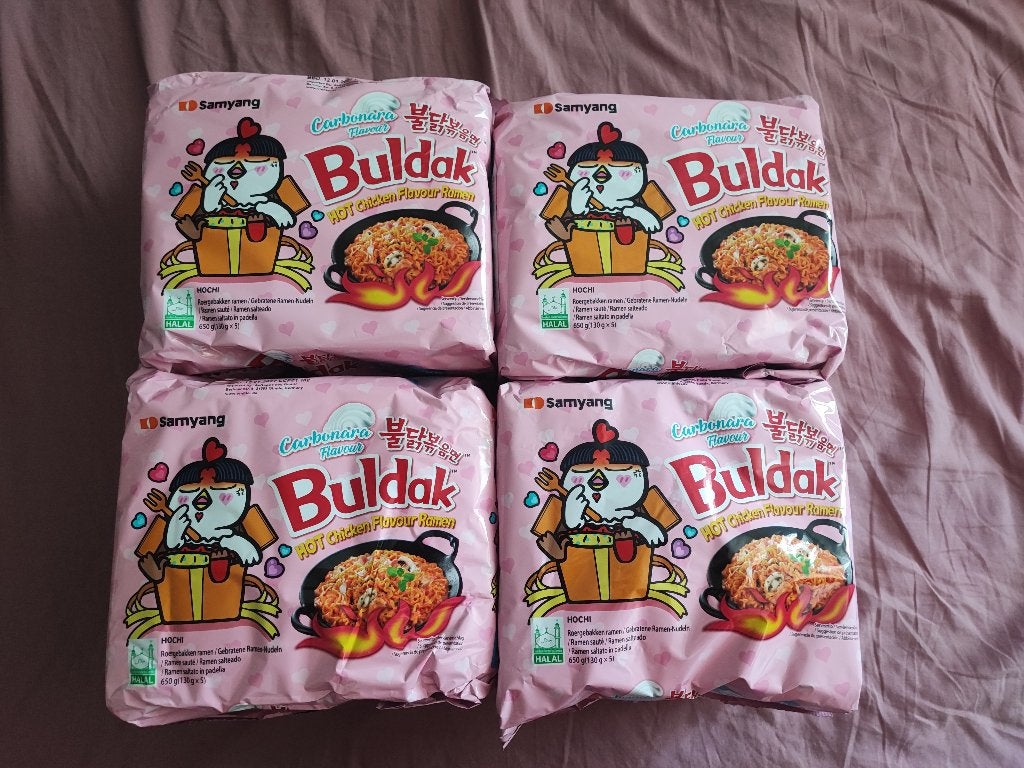 Samyang Buldak Carbonara Hot Chicken Flavour Ramen., Diversen, Ophalen of Verzenden