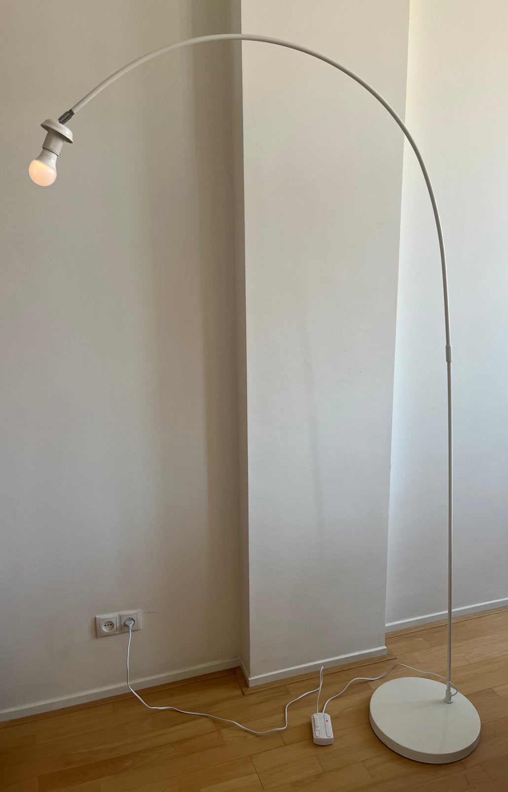 Booglamp wit, Ophalen, Gebruikt, Overige fittingen, Metaal