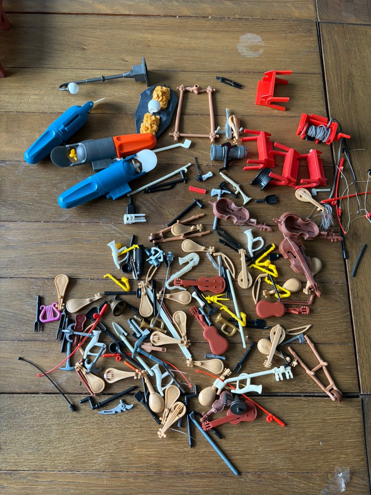Playmobil instrumnenten hengel, Ophalen of Verzenden, Zo goed als nieuw