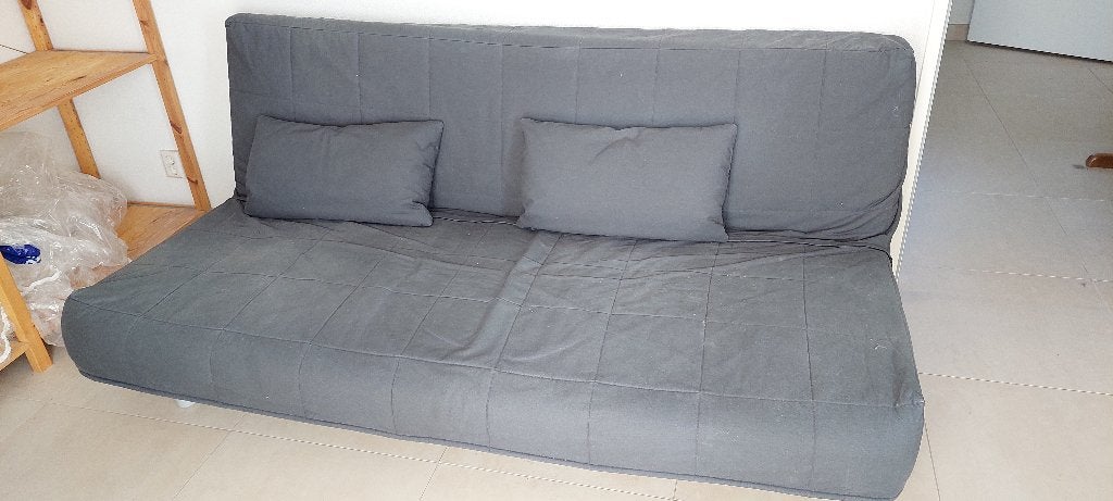 Slaapbank IKEA Beddinge, Ophalen, Gebruikt, Blauw, Tweepersoons