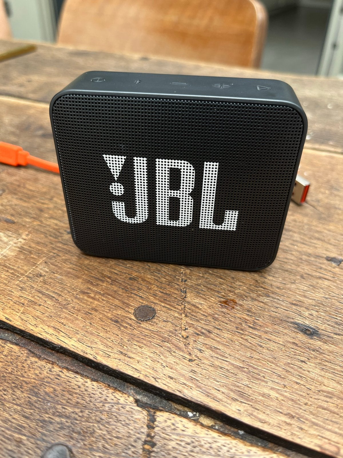 JBL GO 2 Draagbare Bluetooth Speaker Zwart met USB-kabel, Gebruikt, JBL, Ophalen of Verzenden, Draagbare speaker