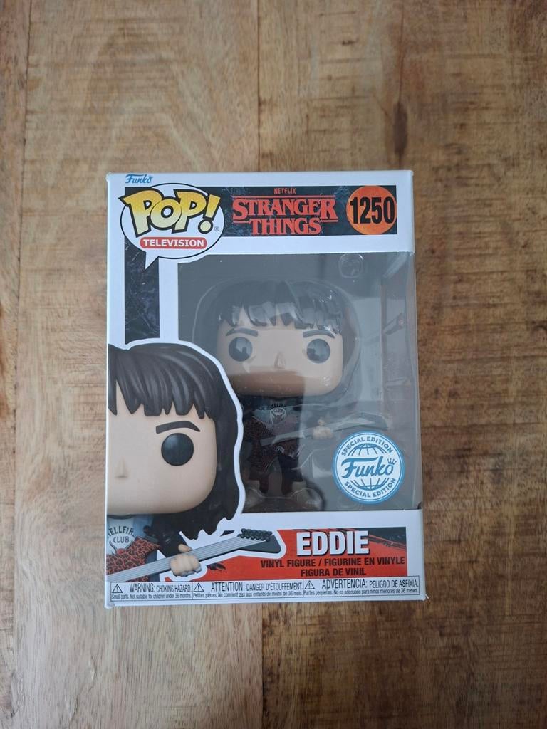 Funko Eddie Munson, Ophalen of Verzenden, Nieuw