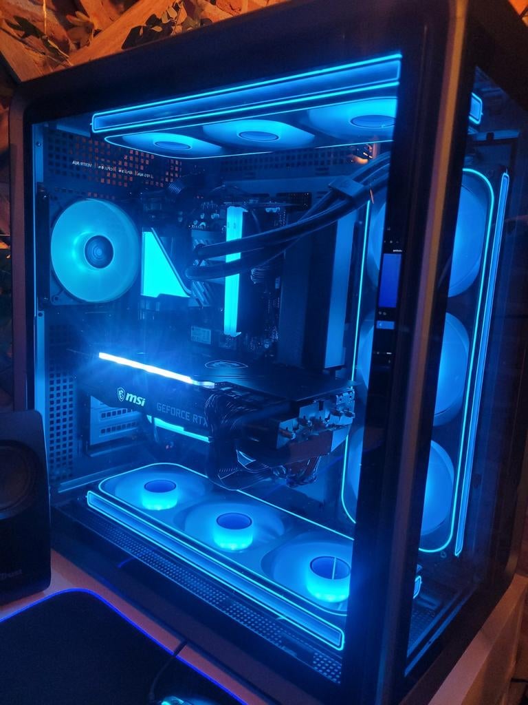 Rtx 3080 gaming pc, Computers en Software, Desktop Pc's, Zo goed als nieuw, 3 tot 4 Ghz, HDD, SSD, 16 GB, Met videokaart, Gaming
