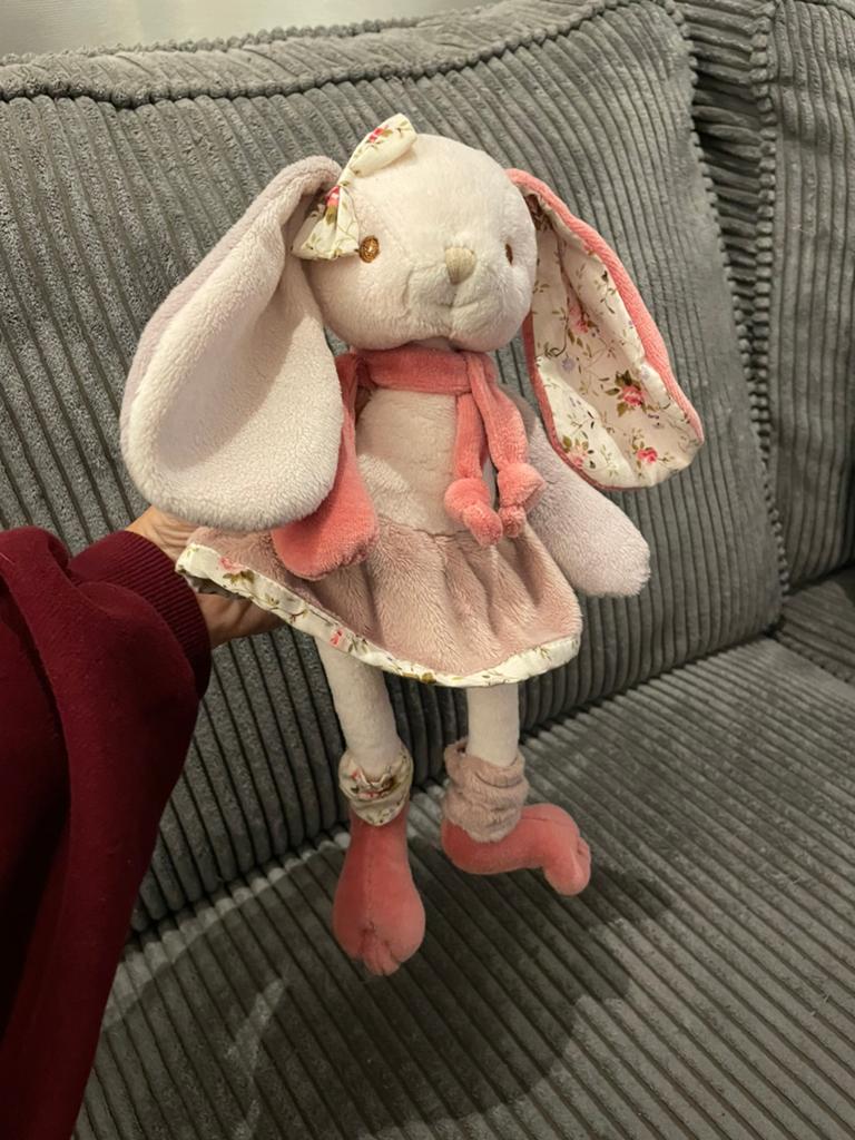 Bukowski knuffel bears Bibi sister Bunny konijn, Konijn, Ophalen of Verzenden, Zo goed als nieuw, Middelgroot (20 tot 80 cm)