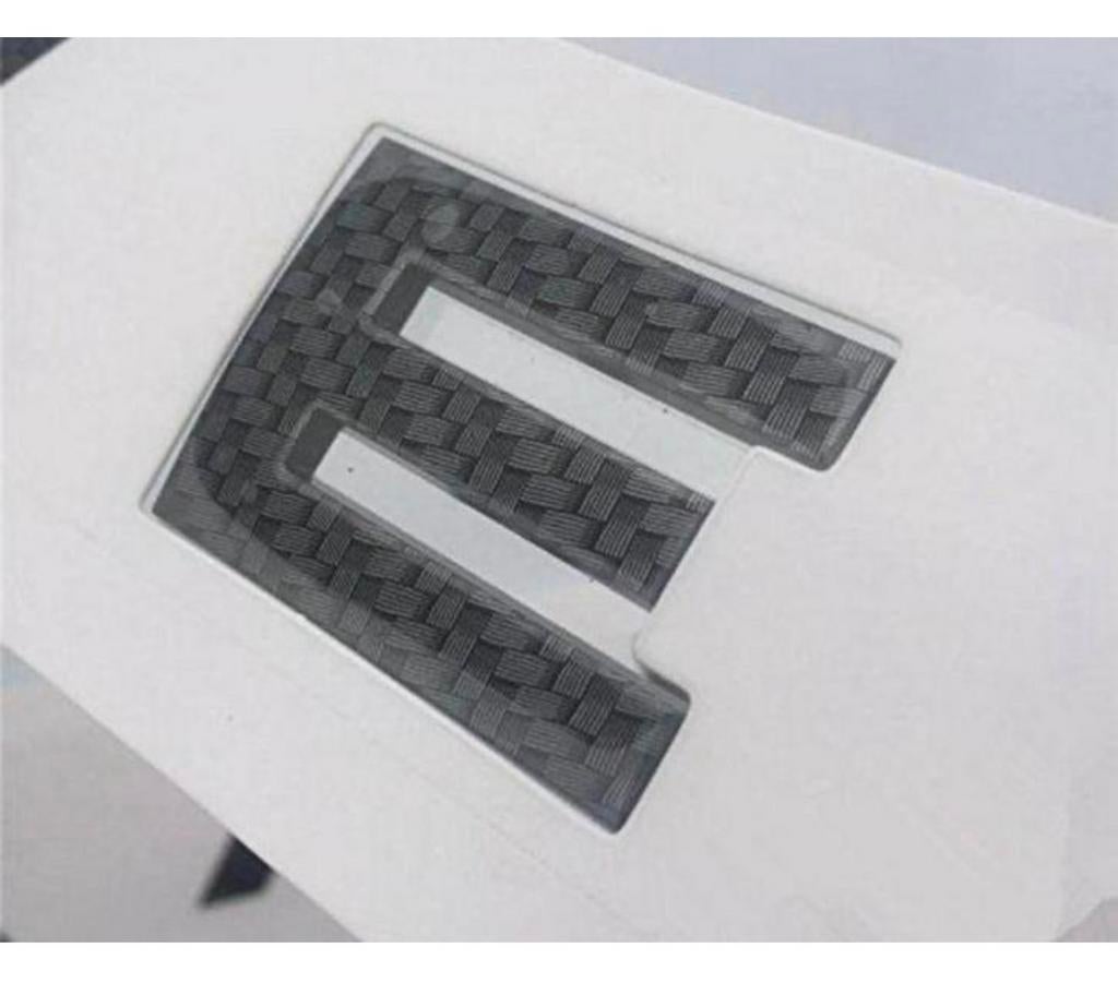 Carbon 3D chroom chrome RANGE ROVER sticker embleem set, Ophalen of Verzenden, H, H, H