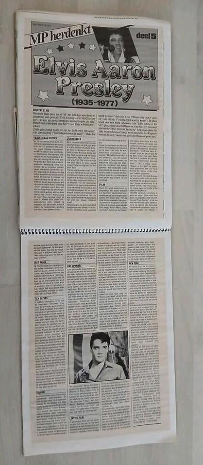 Plakboek Elvis Presley, Verzamelen, Ophalen of Verzenden
