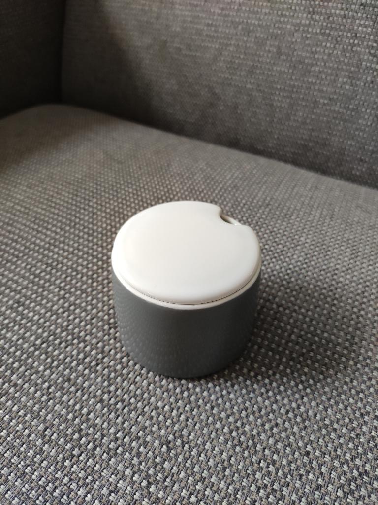 Stelton Emma suikerpot met deksel 0,15 L grijs, Huis en Inrichting, Keuken | Servies, Overige typen, Ophalen of Verzenden, Zo goed als nieuw