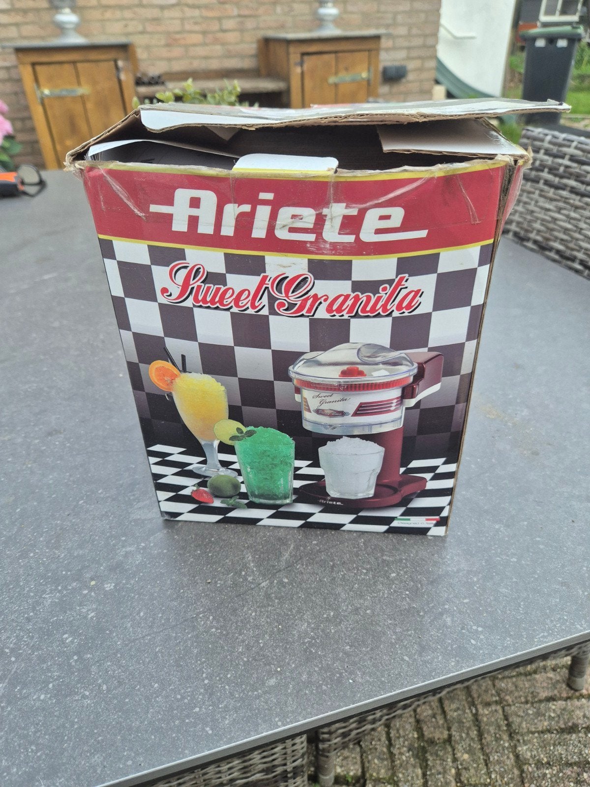 Ariete Sweet Granita IJsmachine - Nieuw in doos, Ophalen of Verzenden