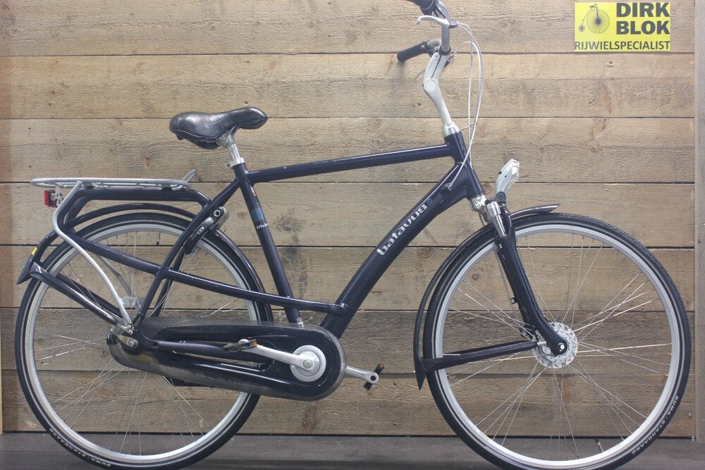 Batavus Mambo herenfiets 7v H57 mat blauw + 3 mnd garantie, Niet ingevuld, Gebruikt, Niet ingevuld, Niet ingevuld