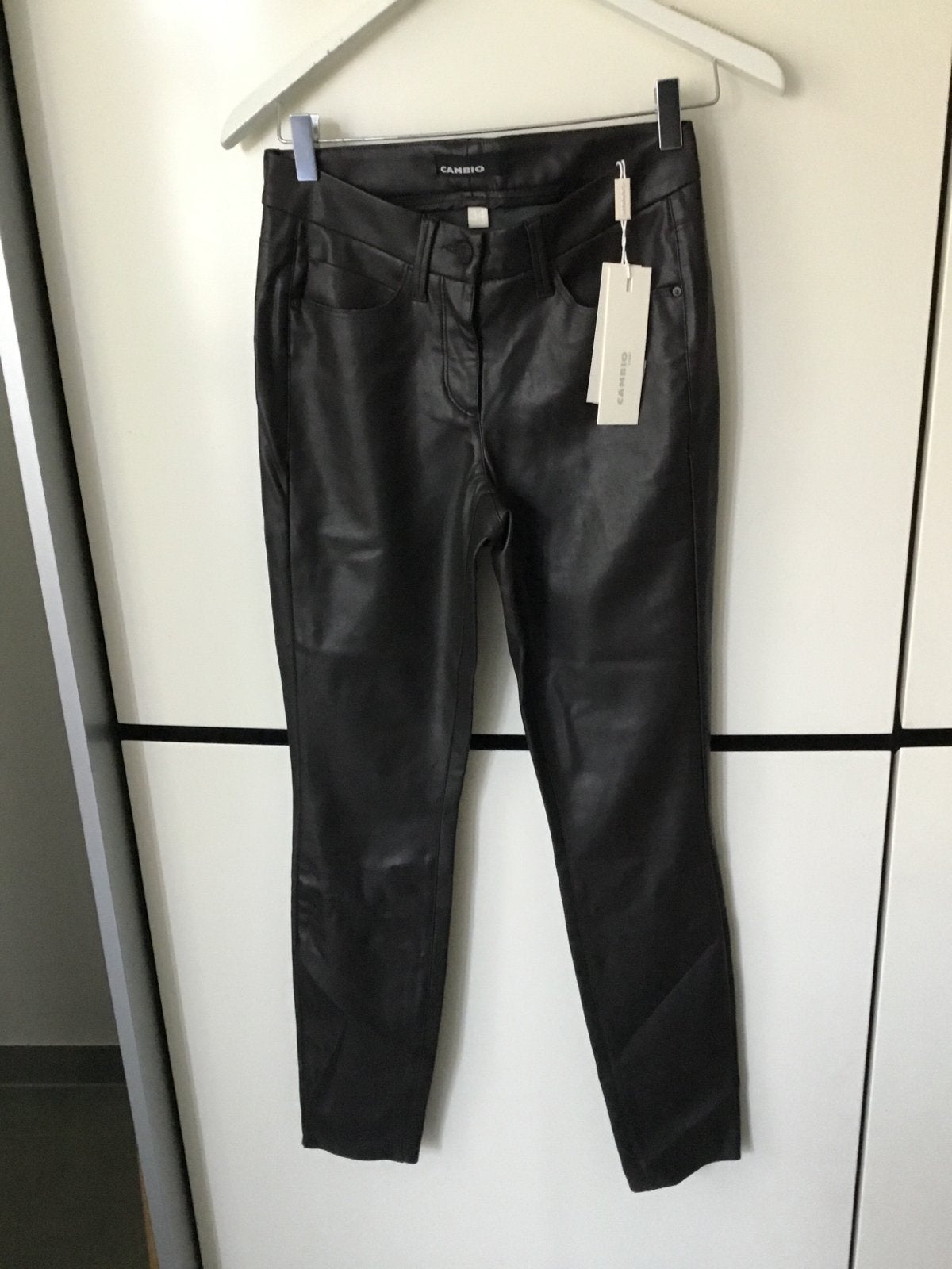 Cambio Ray 5-pocket Nepleer Broek Maat 34, Zwart, Nieuw, Ophalen of Verzenden, Maat 34 (XS) of kleiner