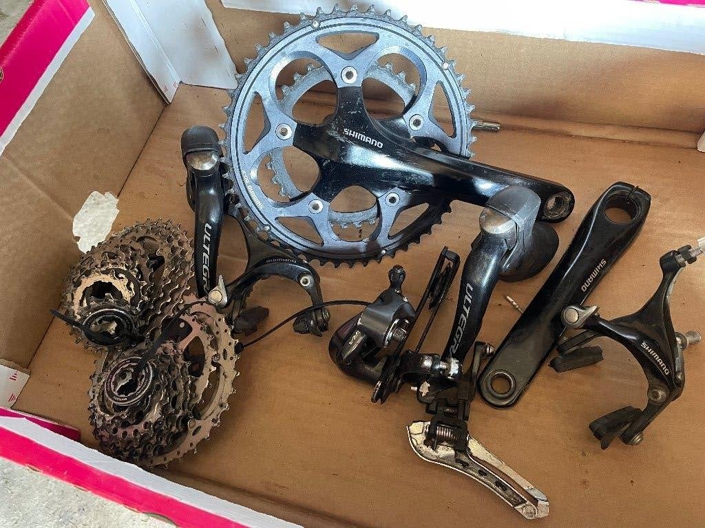 Ultegra 6800-MIX Set, Fietsen en Brommers, Fietsonderdelen, Ophalen, Gebruikt, Overige typen, Shimano Ultegra