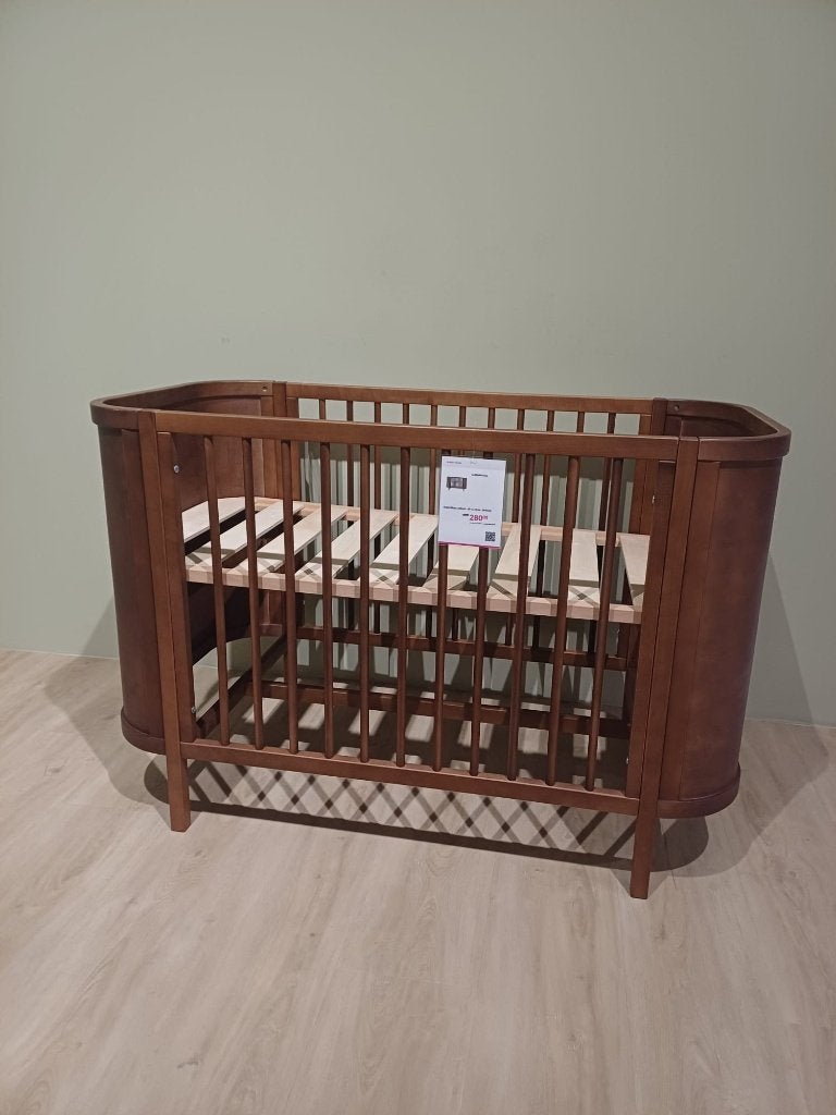 Bopita heya ledikant walnoot, Kinderen en Baby's, Ophalen, Nieuw, Ledikant