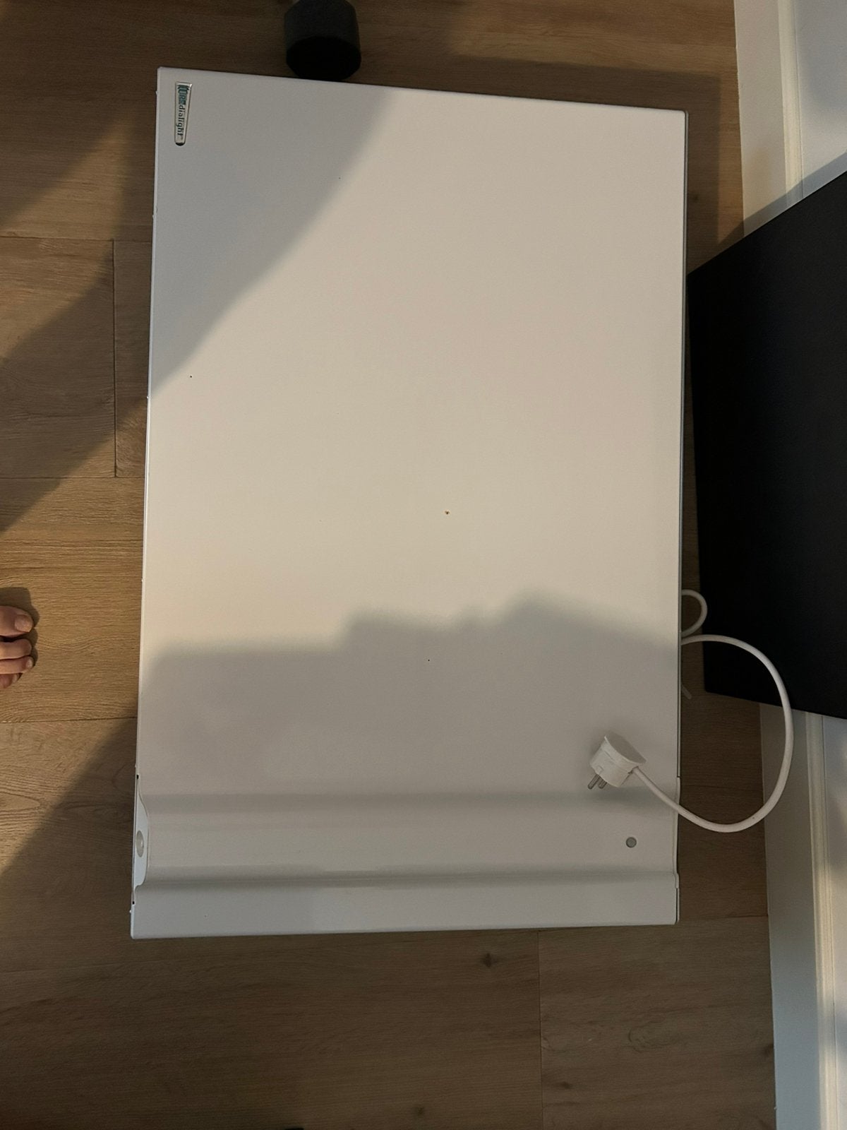 Elektrische radiator hangmodel, Ophalen, Radiator, Minder dan 60 cm, Zo goed als nieuw