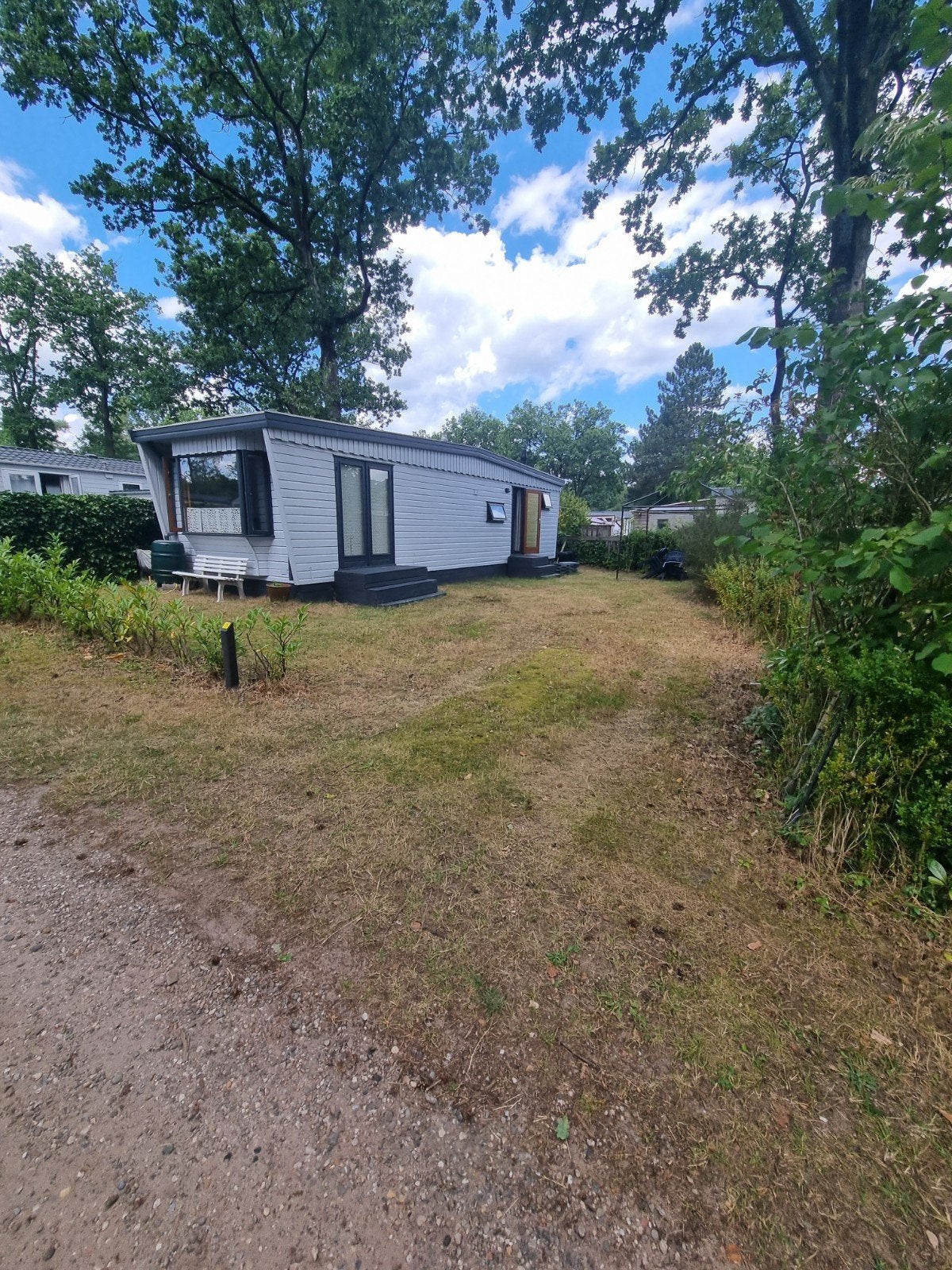Ruime stacaravan met CV, 2 slpk. Op mooie camping in Heerde, Ophalen
