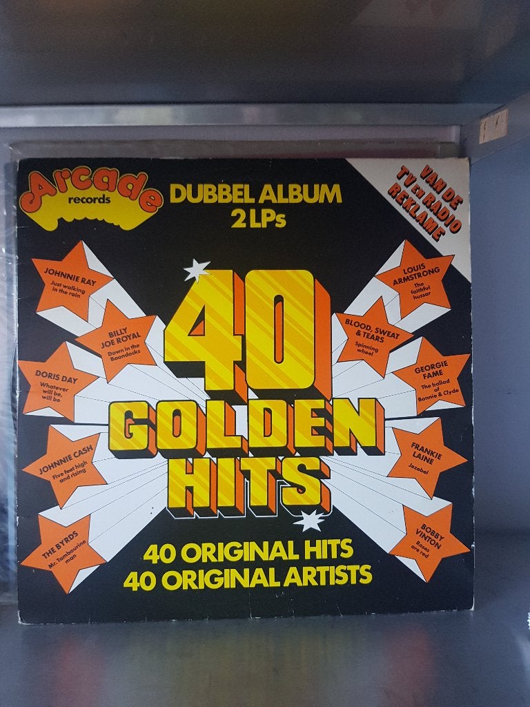 Dubbel lp 40 Golden Hits (Z234-119), Ophalen of Verzenden, Zo goed als nieuw, 12 inch, Pop