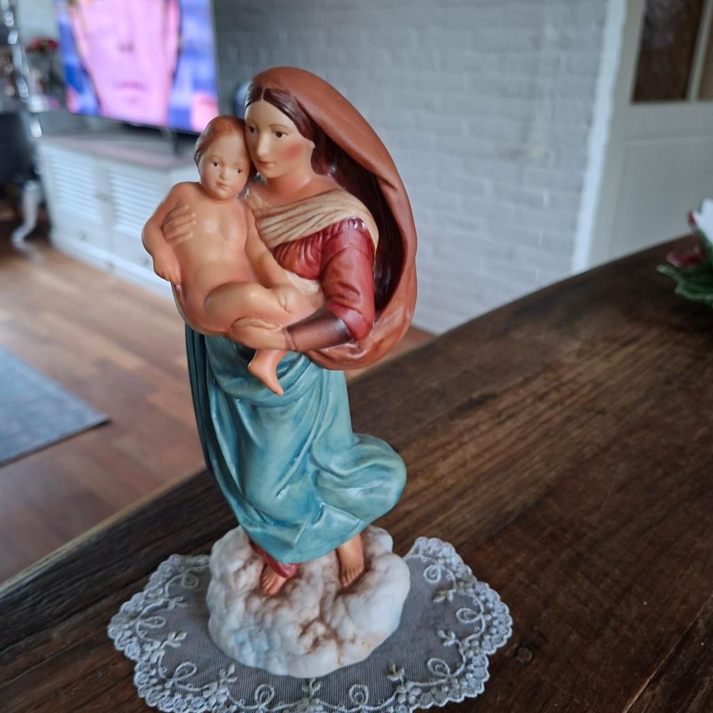 Franklin Mint Sixtijnse Madonna Porselein uit 1986 Handmade, Ophalen of Verzenden