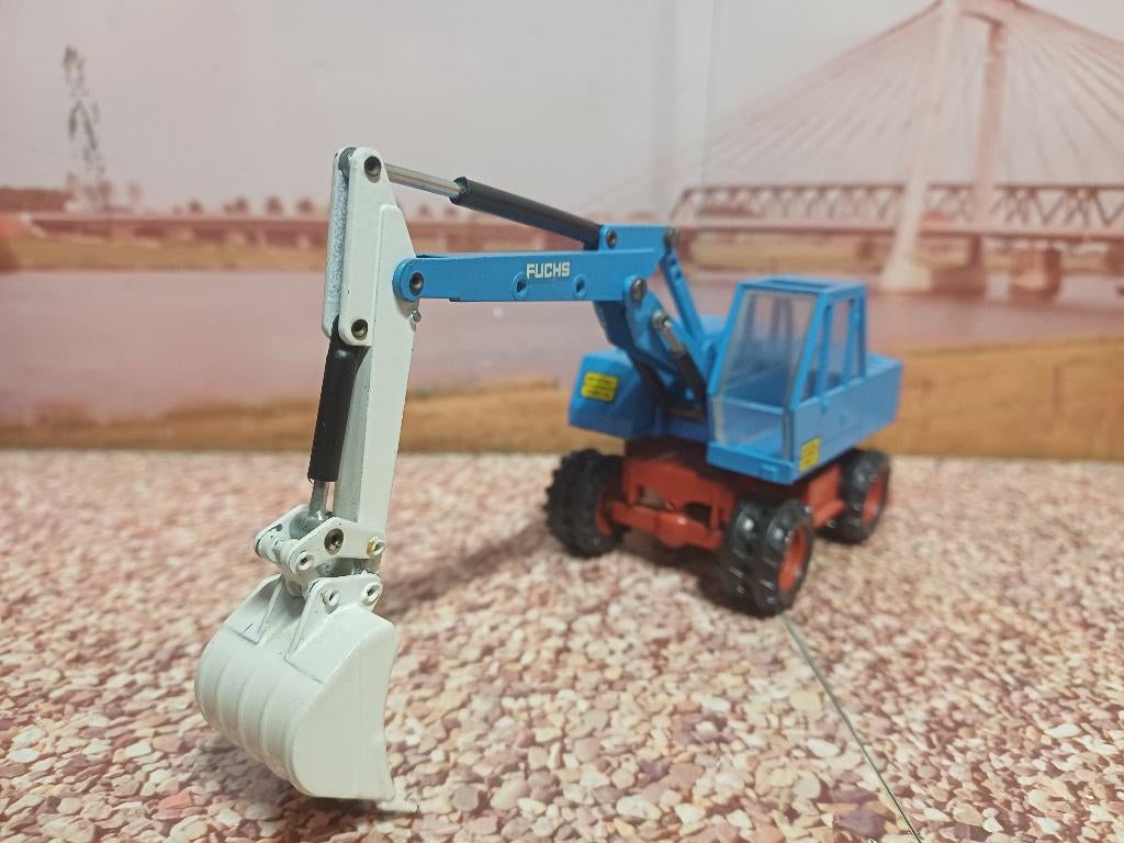 nzg Fuchs graafmachine kraantje, Ophalen of Verzenden, Zo goed als nieuw, Hijskraan, Tractor of Landbouw, NZG