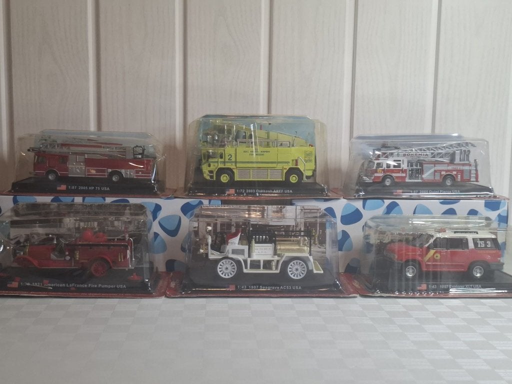 46 Del Prado brandweerauto's – Fire Engines of the World, Ophalen, Gebruikt, Auto