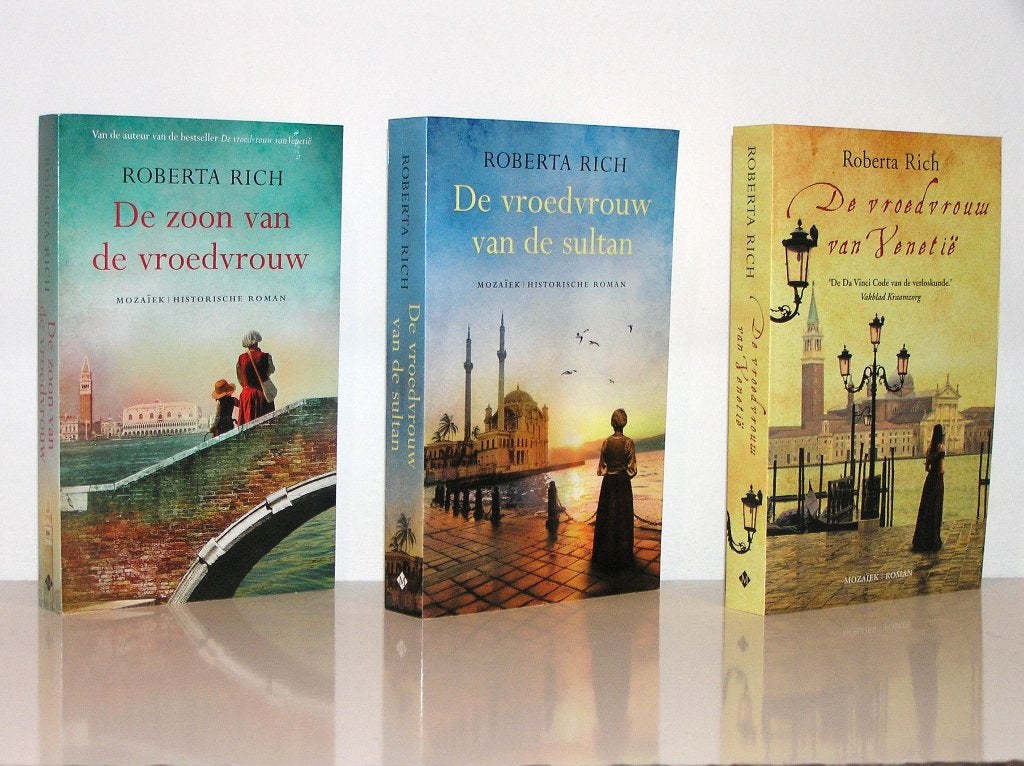 Roberta Rich - De vroedvrouw trilogie (christelijke serie), Ophalen of Verzenden, Zo goed als nieuw