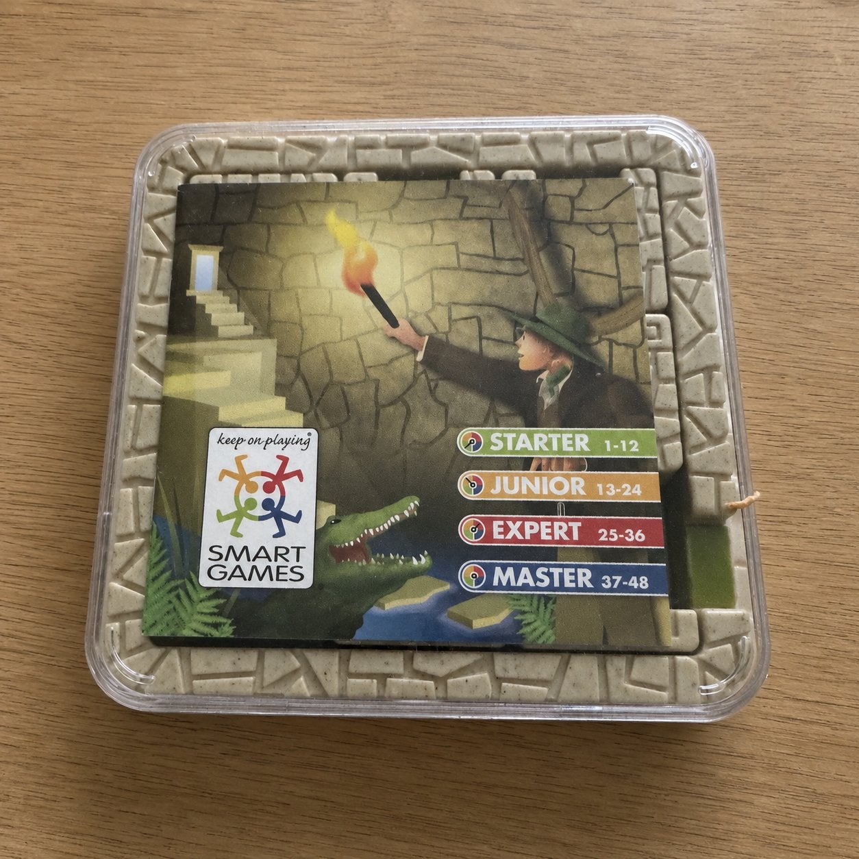 SmartGames Temple Trap: Uitdagend Denk- en Puzzelspel, Een of twee spelers, Ophalen of Verzenden, Gebruikt