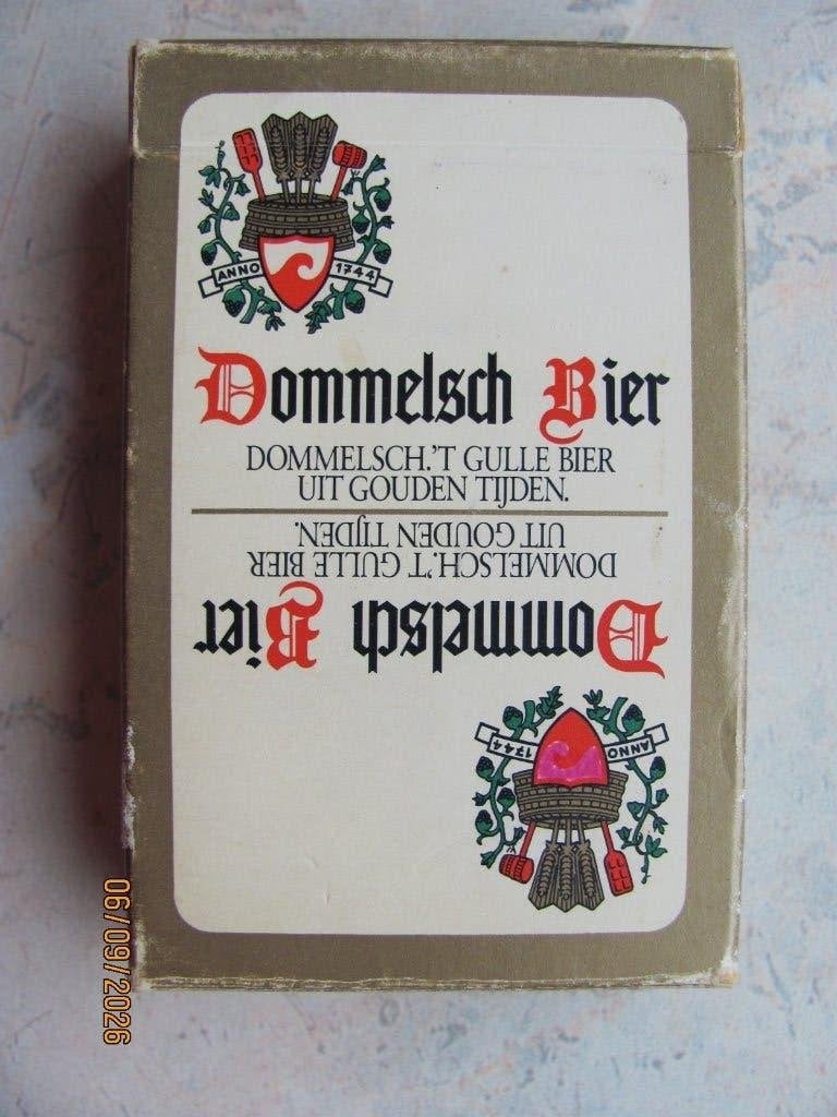 VINTAGE Kaartspel DOMMELSCH stok KAARTEN speelkaarten IZGS, Verzamelen, Ophalen of Verzenden, Zo goed als nieuw, Speelkaart(en)