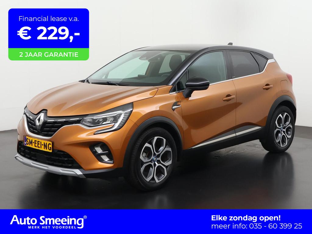 Renault Captur 1.6 E-Tech Plug-in Hybrid 160 Intens | Camera, Auto's, Renault, 12 maanden, Stof, Gebruikt, Plug-in hybride
