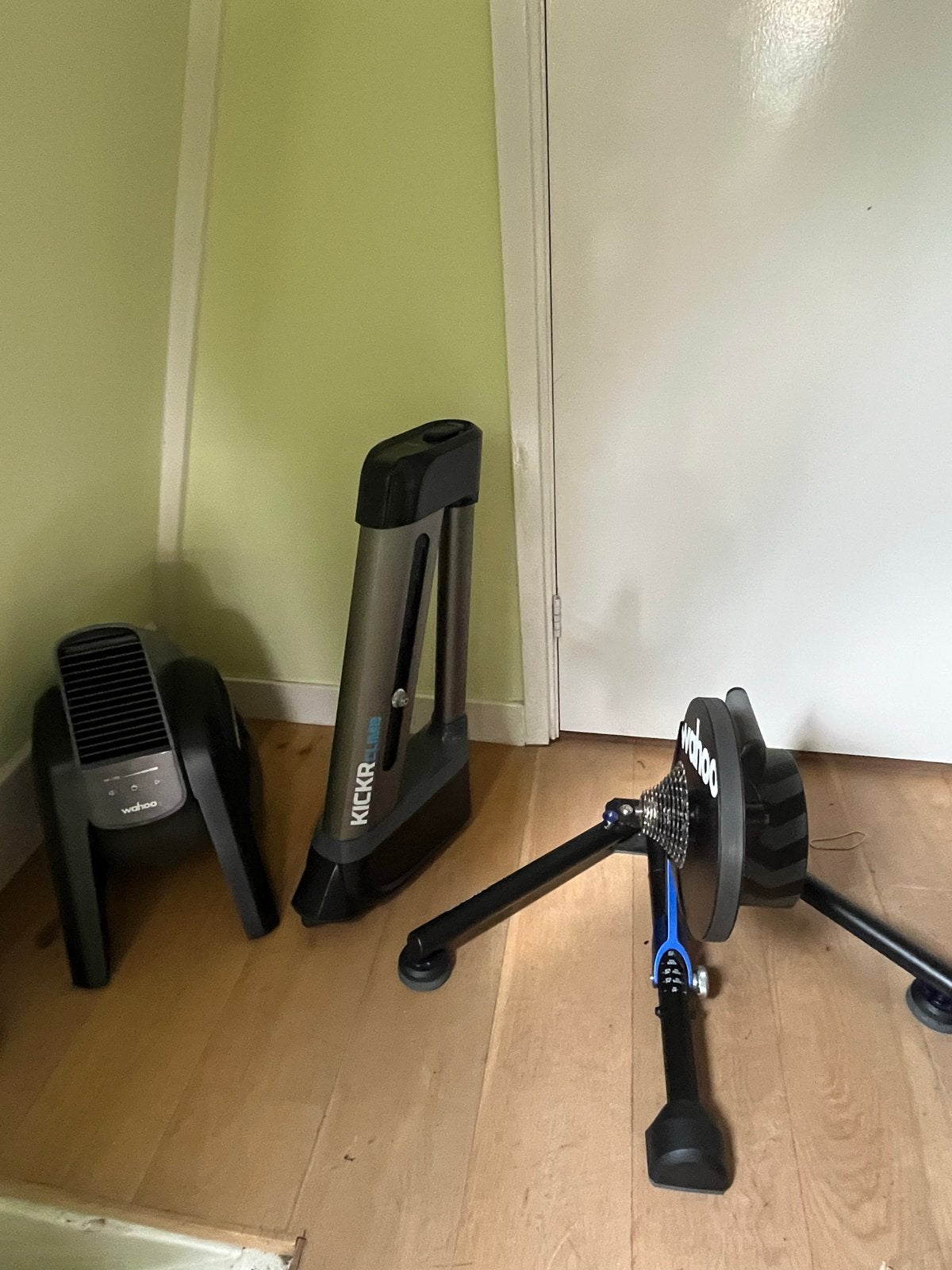 Wahoo KICKR CLIMB, KICKR V5 and KICKR HEADWIND set, Ophalen, Overige typen, Zo goed als nieuw, Metaal